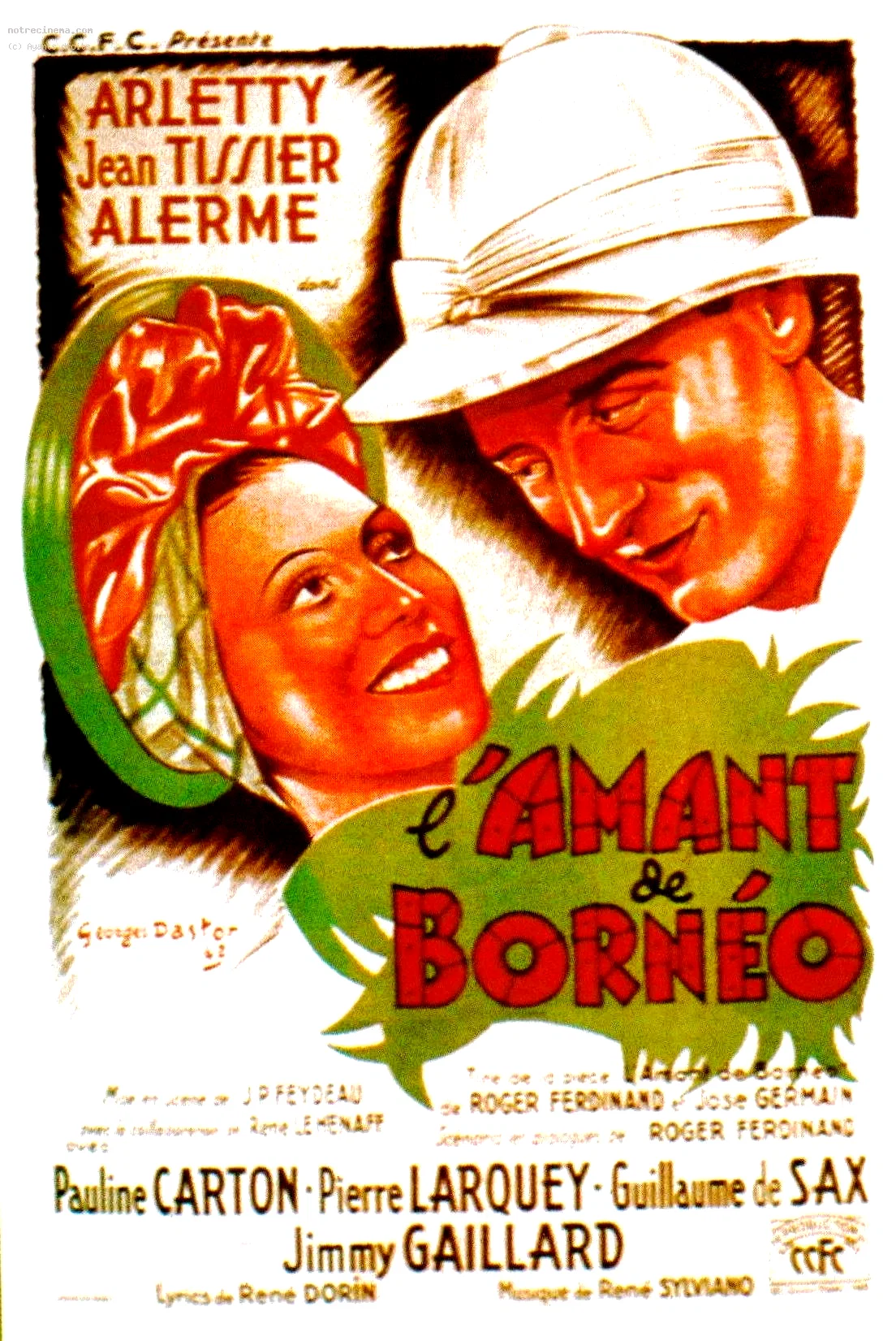 Affiche du film : L'amant de borneo