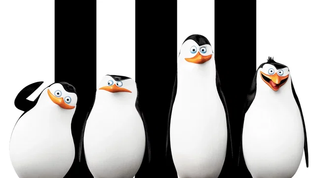 Affiche du film : Les Pingouins de Madagascar