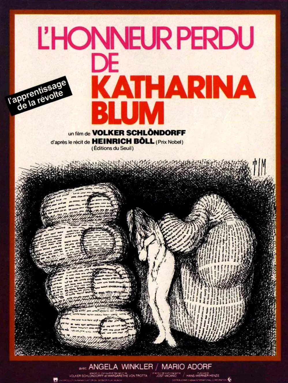 Affiche du film : L'honneur perdu de katharina blum