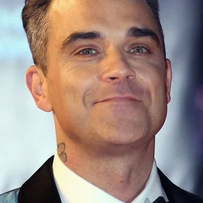 Photo star :  Robbie Williams
