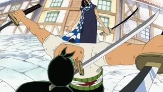 Image de Combat acharné : Zoro, le manieur de sabres vs Cabaji, l’acrobate !