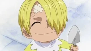 Image de Le souhait de Sora. Sanji, le Germa raté !