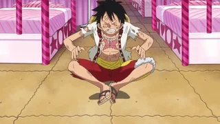 Image de Pagaille au château. Luffy fonce au lieu de rendez-vous !