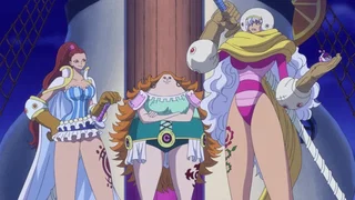 Image de Cachée dans les ténèbres. La meurtrière vise Luffy !