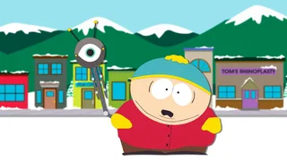 Image de Cartman a une sonde anale