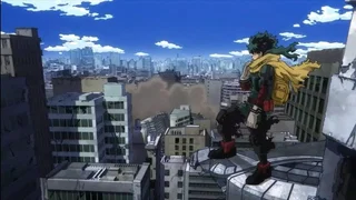 Image de Izuku Midoriya et Tomura Shigaraki