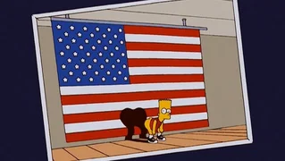Image de Le drapeau… potin de Bart
