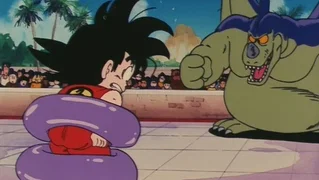 Image de Sangoku contre le dragon volant