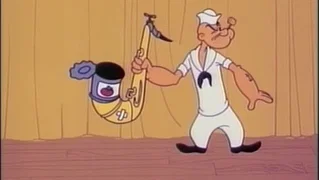 Image de Popeye, il connaît la musique, lui !