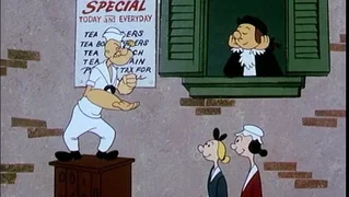 Image de Popeye trouve le thé à son goût