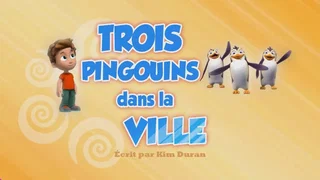 Image de Trois pingouins dans la ville