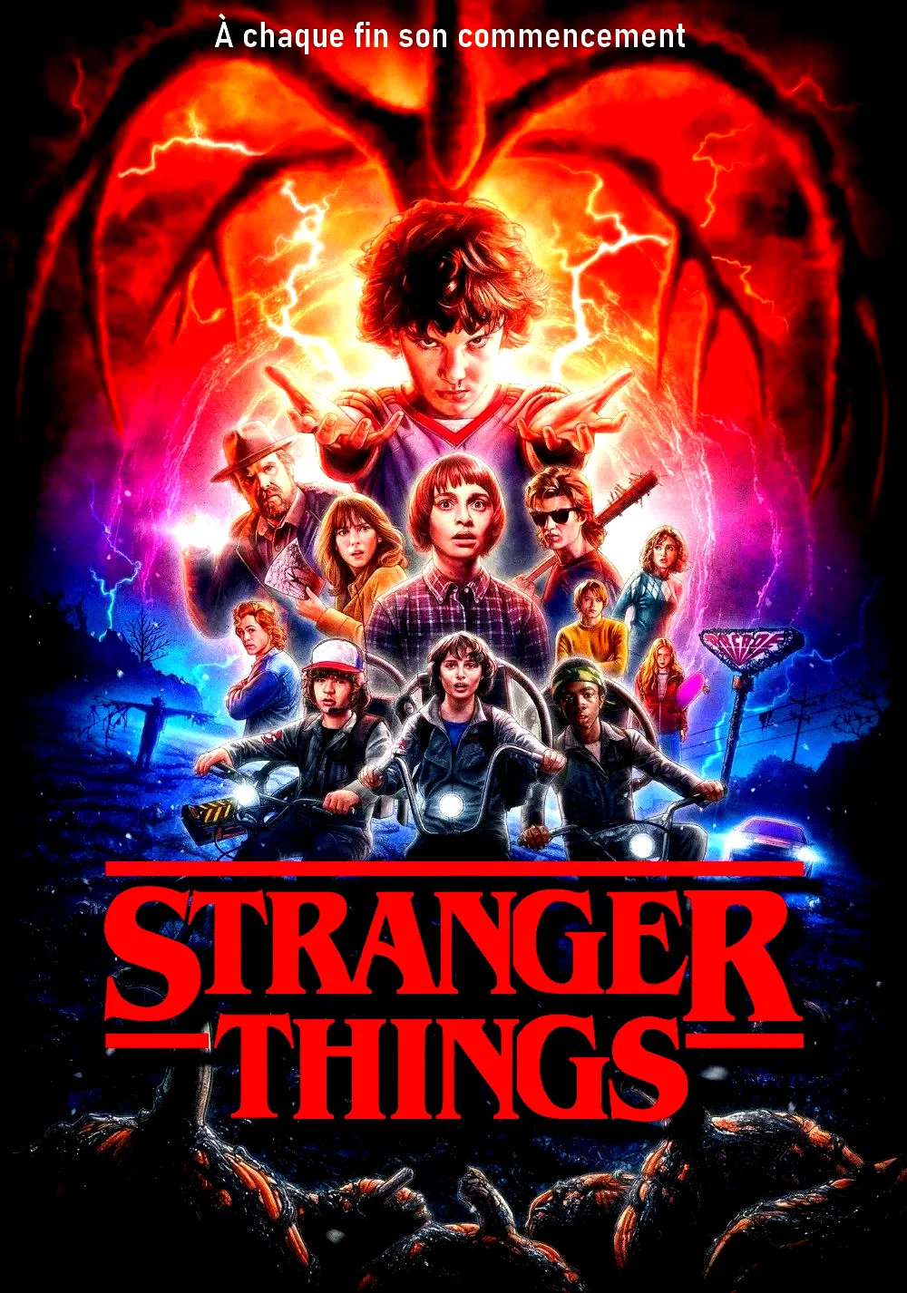 Affiche de la série : Stranger Things