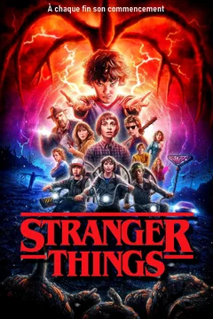 Affiche de la série Stranger Things