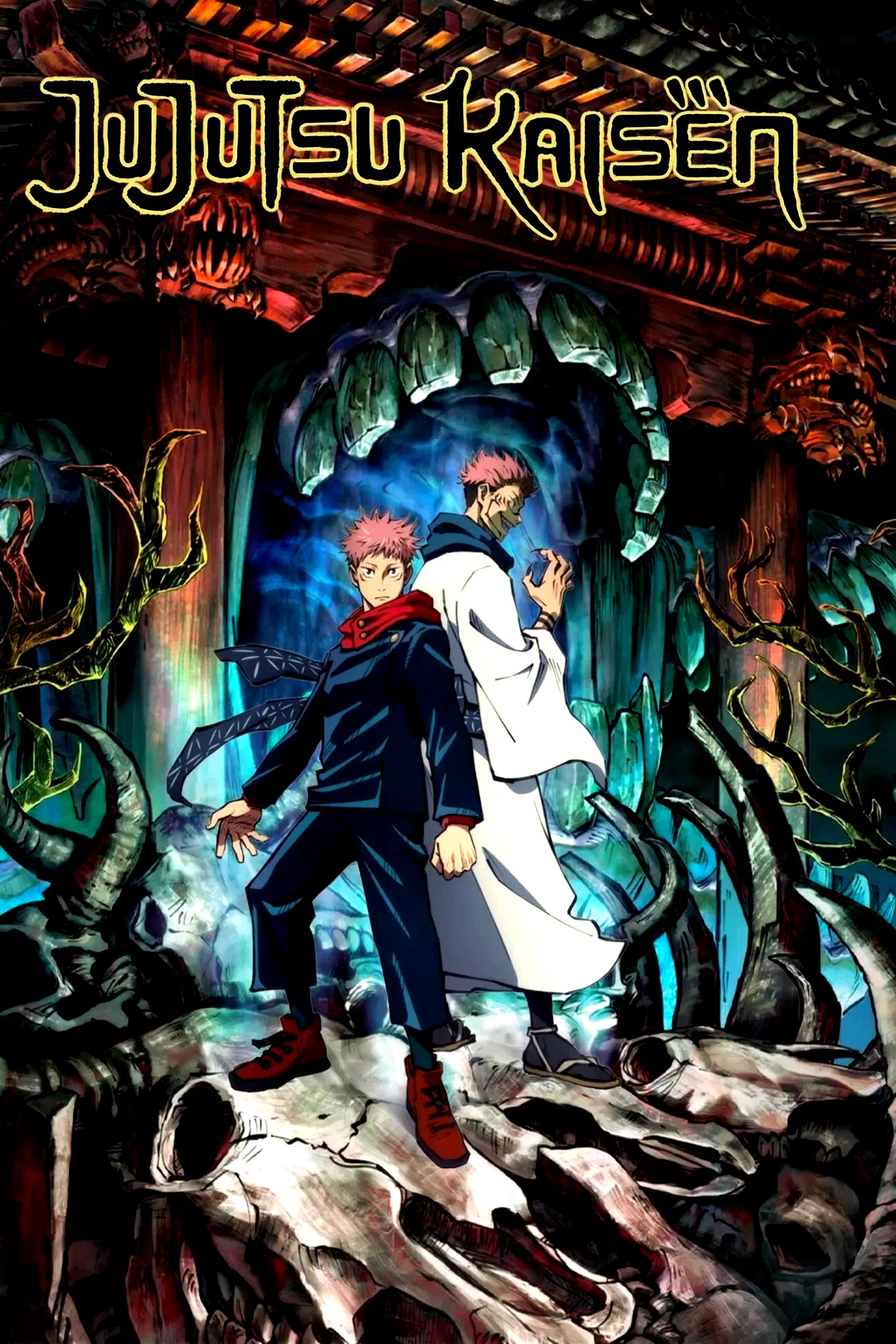 Affiche de la série : Jujutsu Kaisen