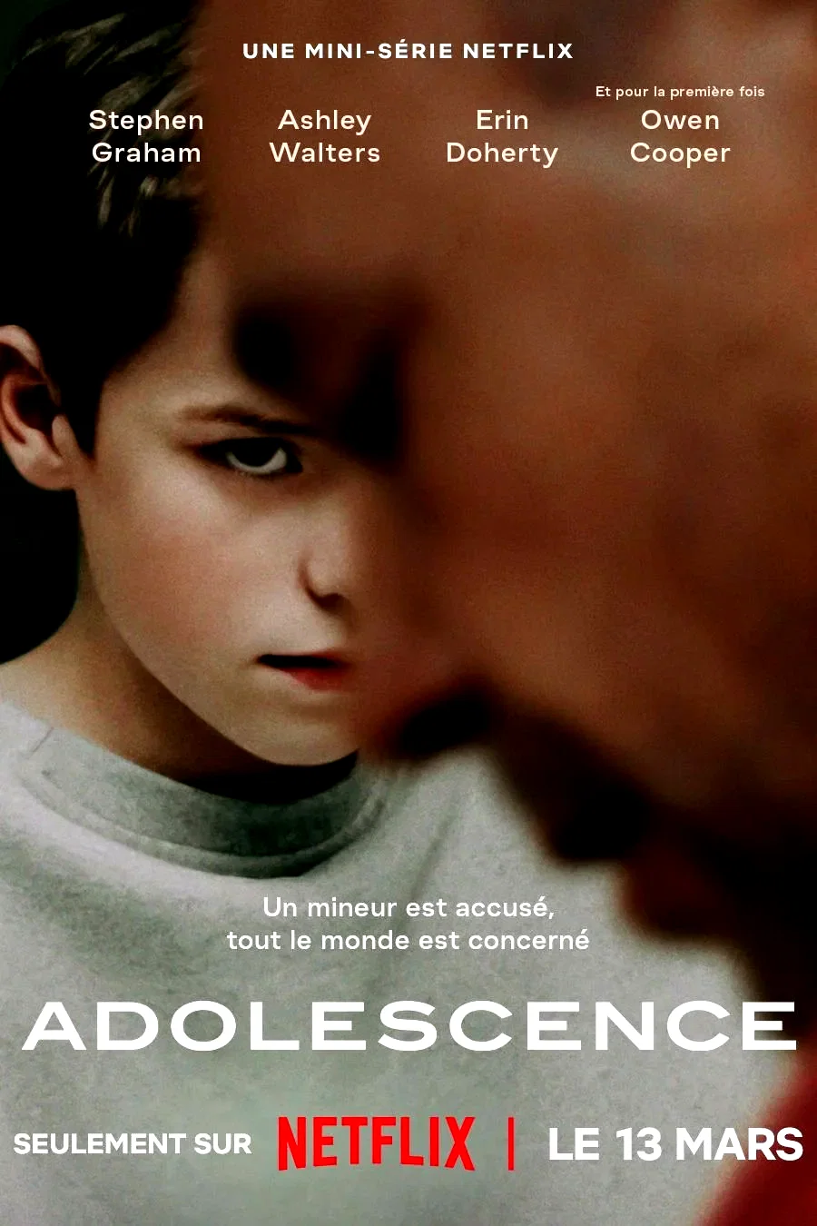 Affiche de la série : Adolescence