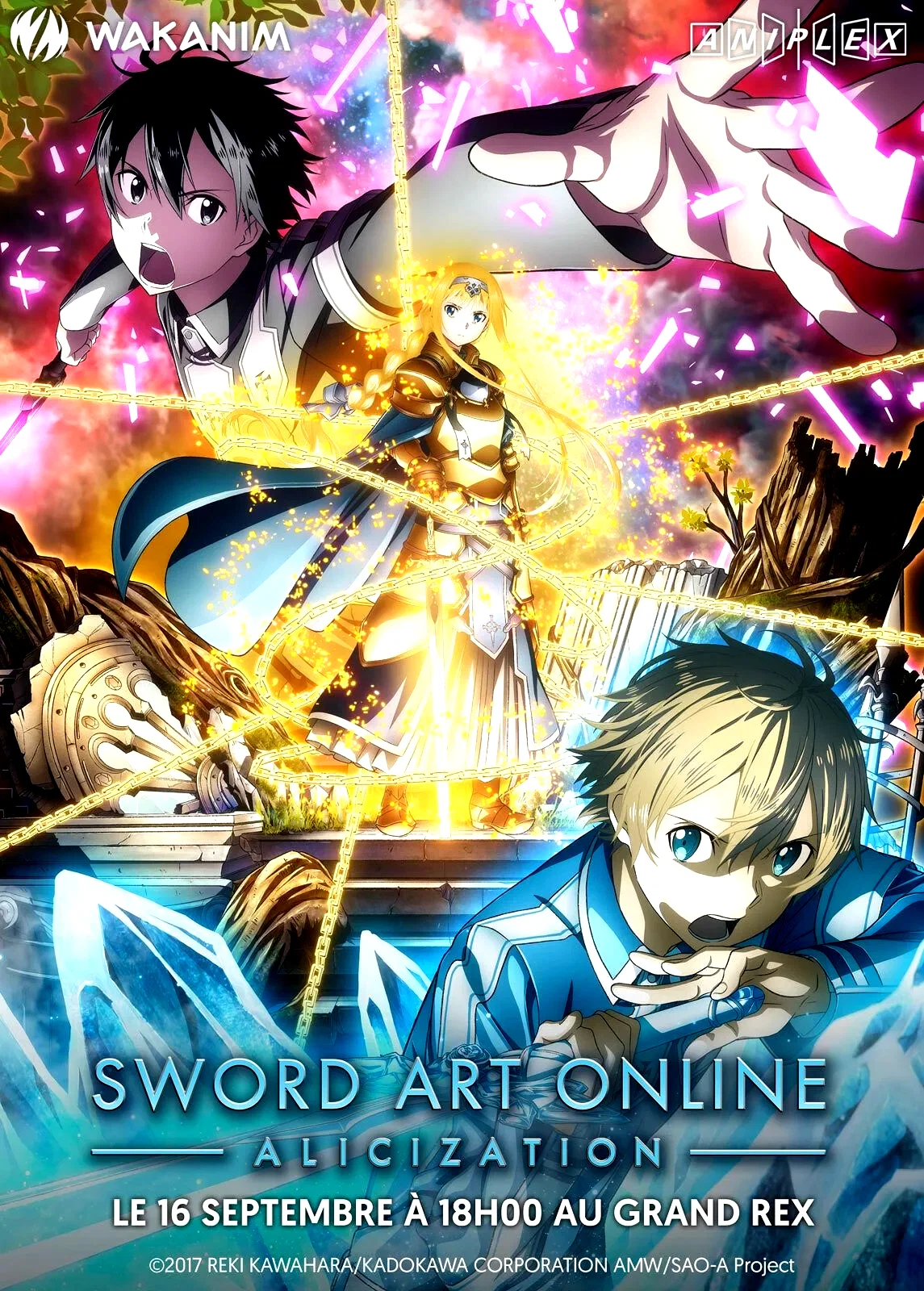 Affiche de la série : Sword Art Online