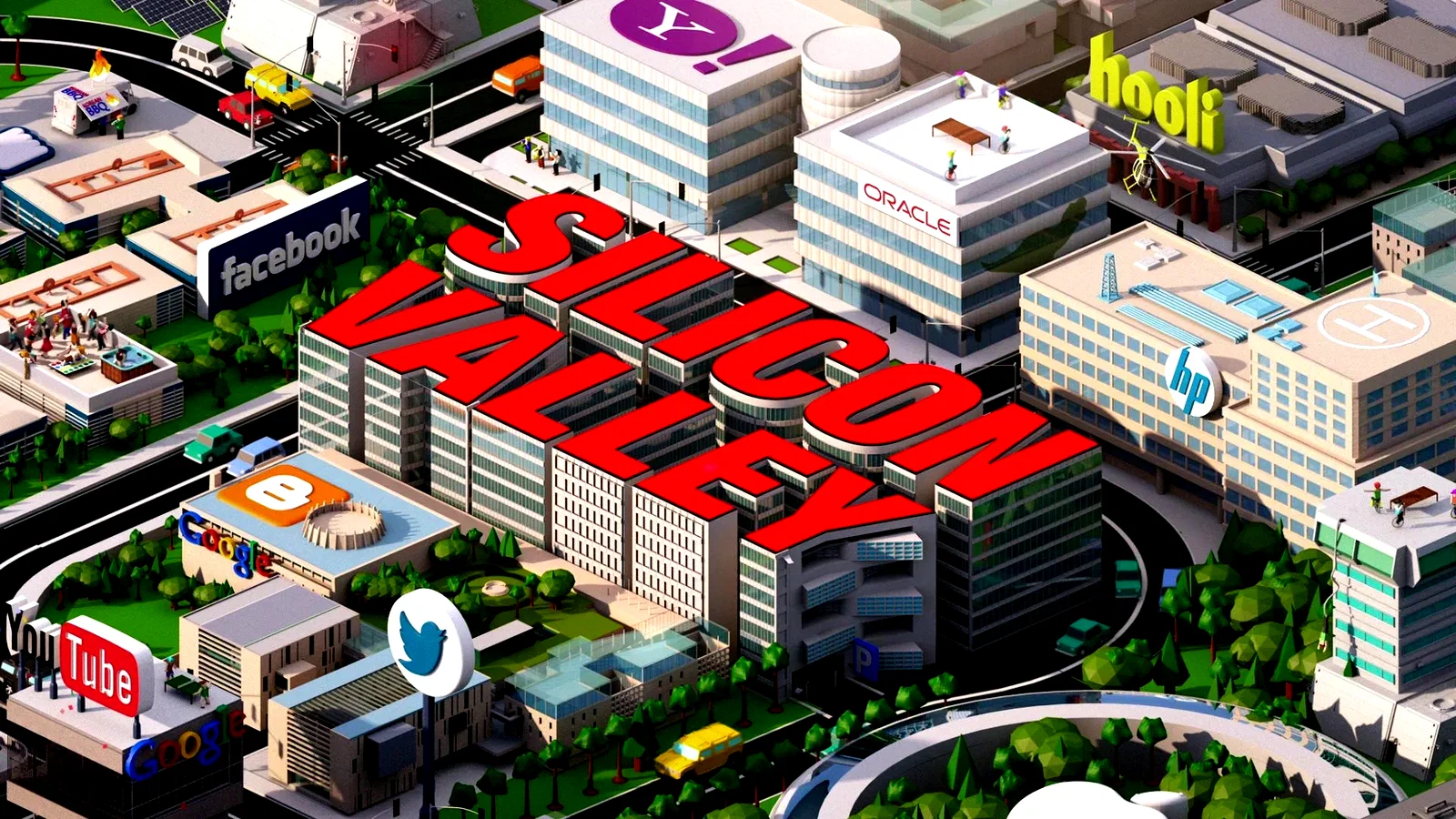 Affiche de la série : Silicon Valley