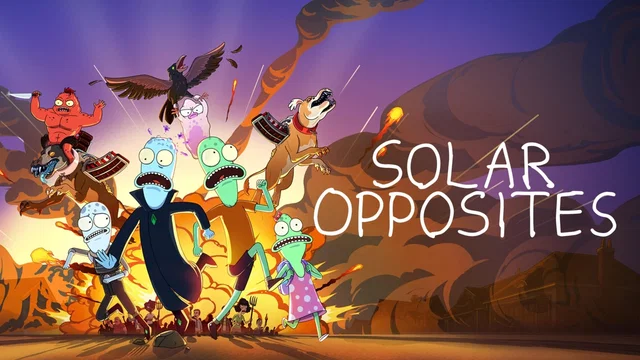 Affiche de la série : Solar Opposites