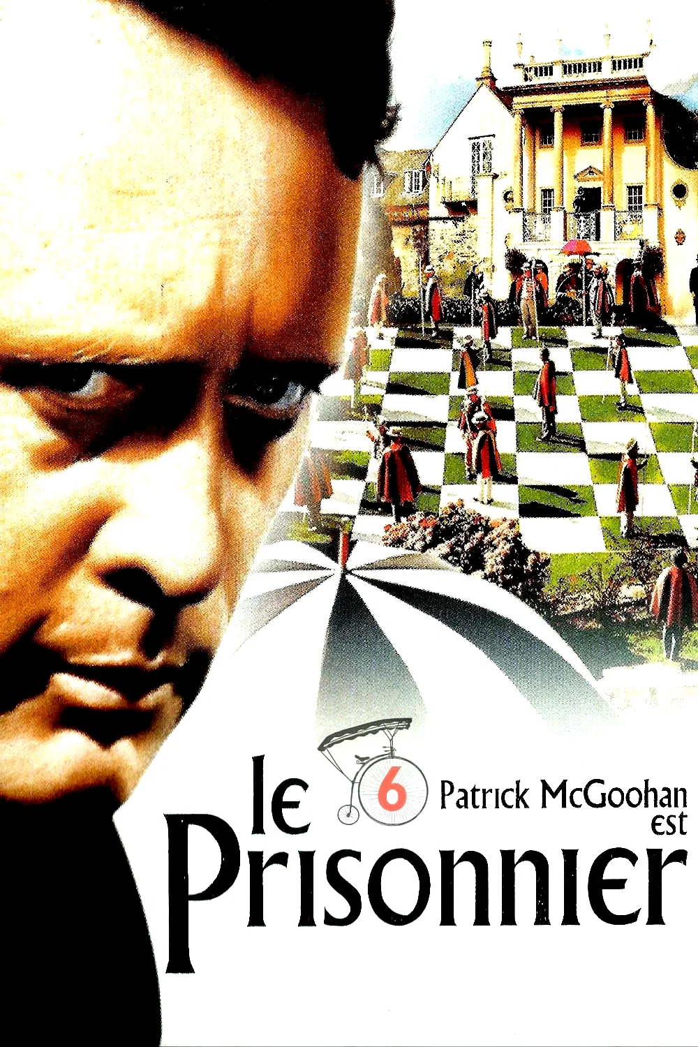 Affiche de la série : Le Prisonnier