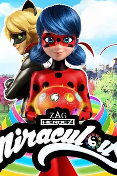 Affiche de la série Miraculous, les aventures de Ladybug et Chat Noir