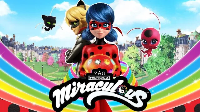 Affiche de la série : Miraculous, les aventures de Ladybug et Chat Noir