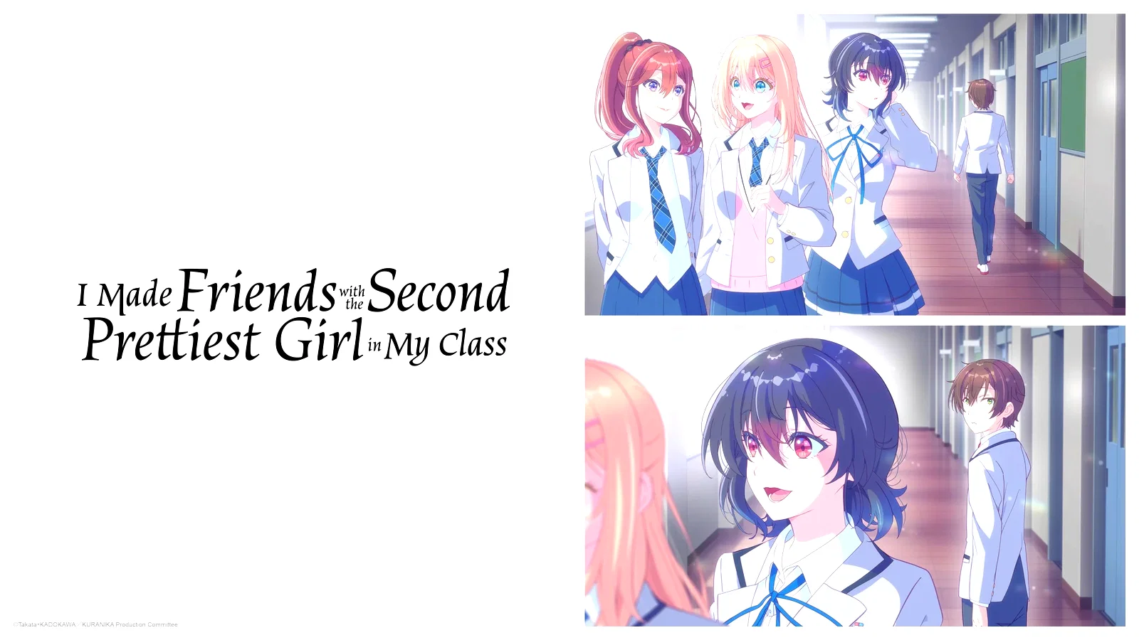 Affiche de la série : I Made Friends with the Second Prettiest Girl in My Class