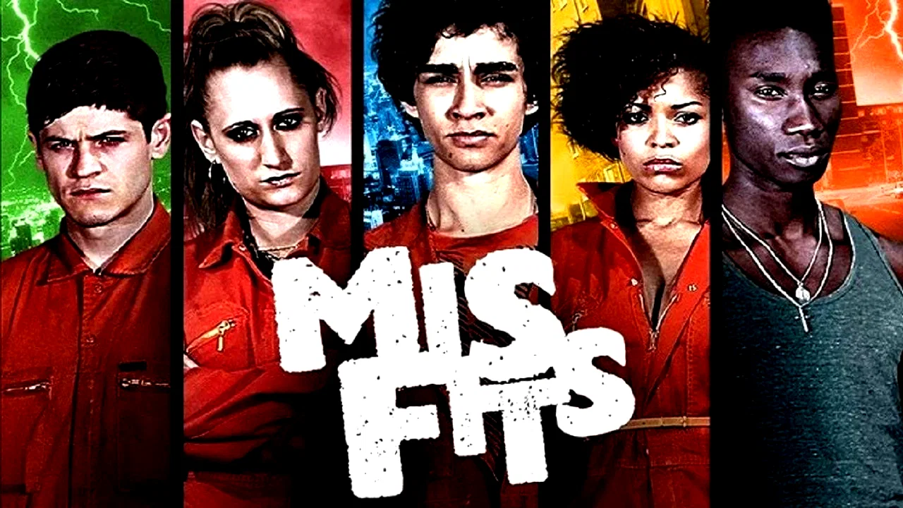 Affiche de la série : Misfits
