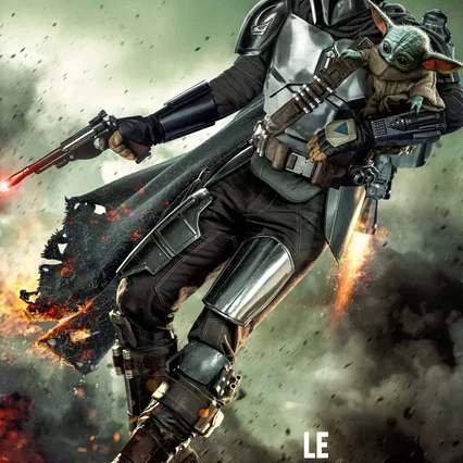 Photo de la série : The Mandalorian