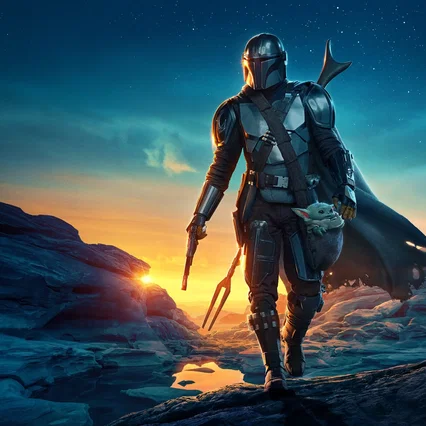 Photo de la série : The Mandalorian