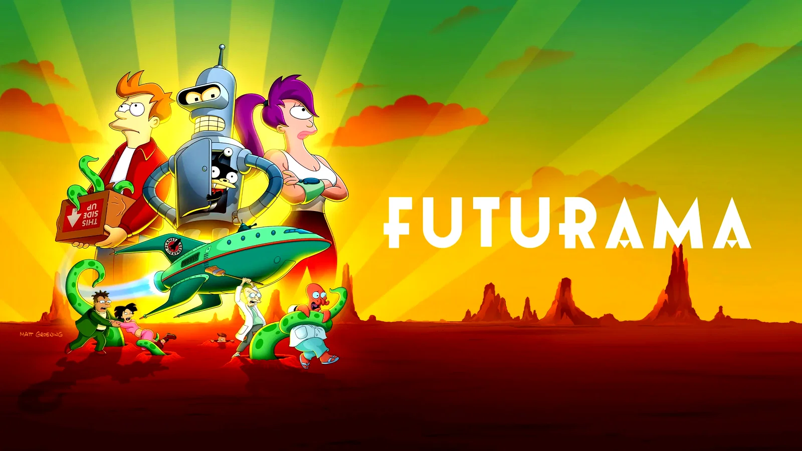 Affiche de la série : Futurama