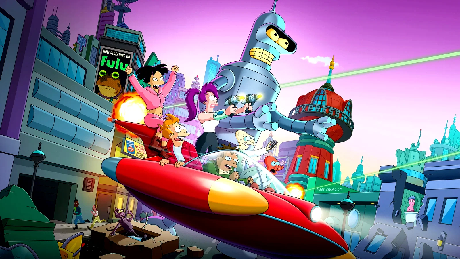 Photo 22 de la série : Futurama