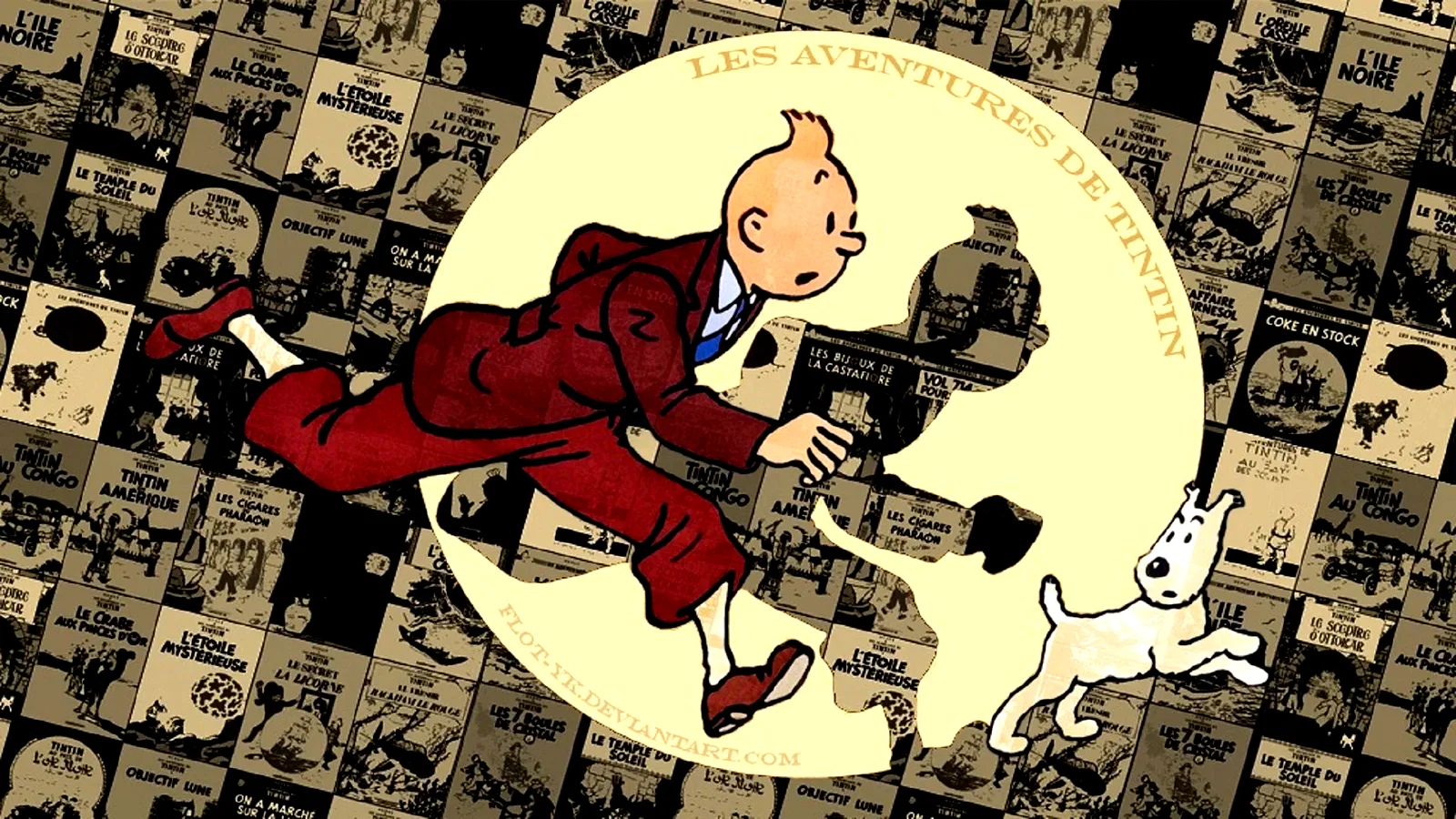 Affiche de la série : Les Aventures de Tintin