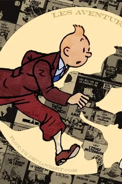 Affiche de la série Les Aventures de Tintin