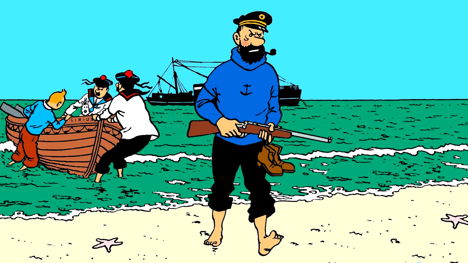 Photo 17 de la série : Les Aventures de Tintin