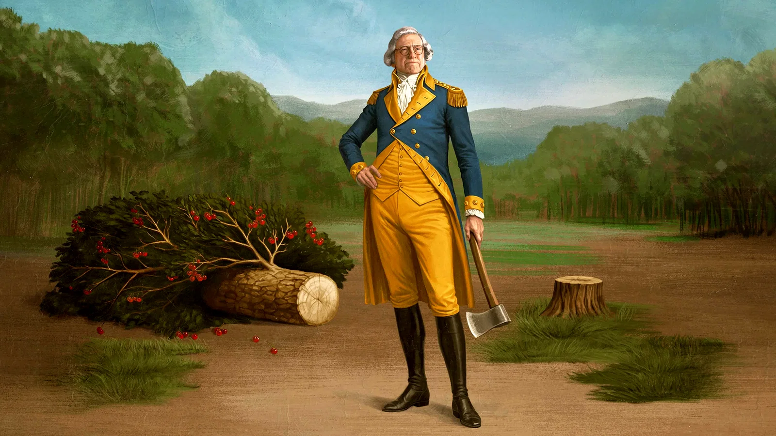 Photo 6 de la série : Life, Larry and the Pursuit of Unhappiness: An almost History of America