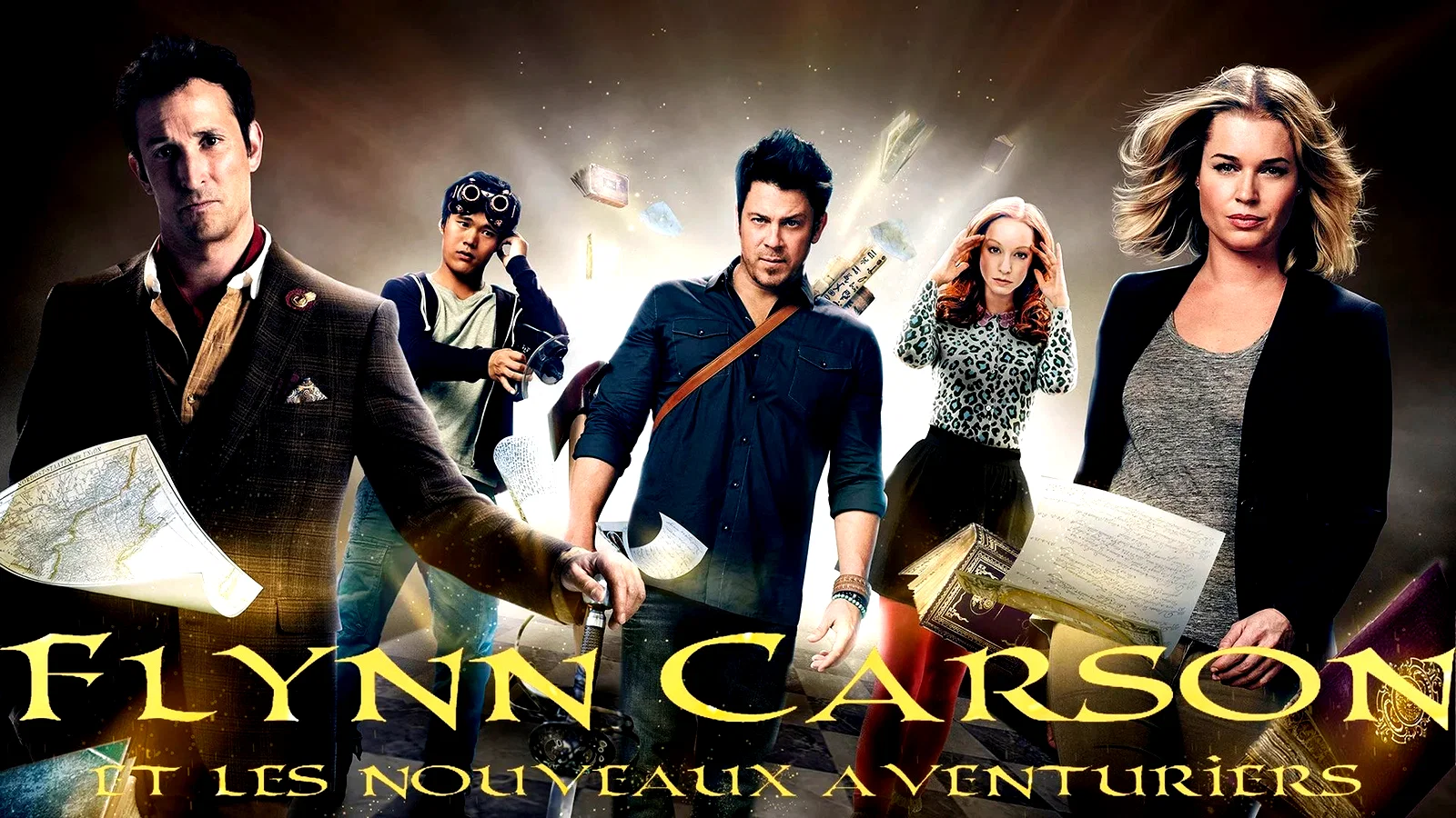 Affiche de la série : Flynn Carson et les nouveaux aventuriers